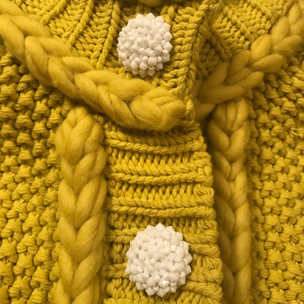 Malene Birger Knit Lime Sweater SZ XS - Picture 3 of 7